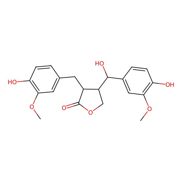 2D Structure of Hydroxymatairesinol 2D Structure of Hydroxymatairesinol