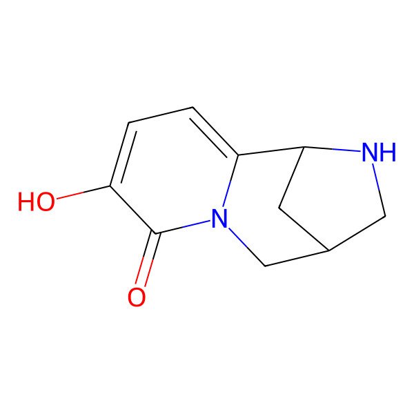 2D Structure of Hydroxynorcytisine