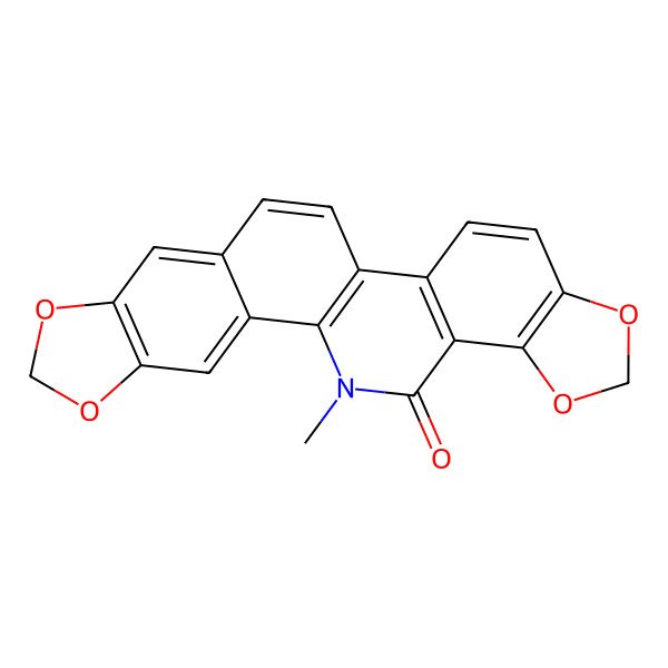 2D Structure of Hydroxysanguinarine