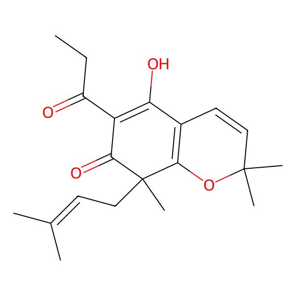 2D Structure of Hyperguinone A 2D Structure of Hyperguinone A