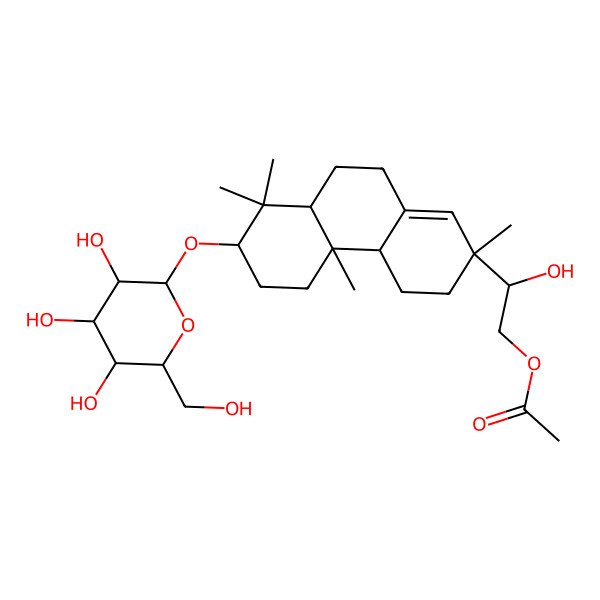 2D Structure of Hythiemoside A