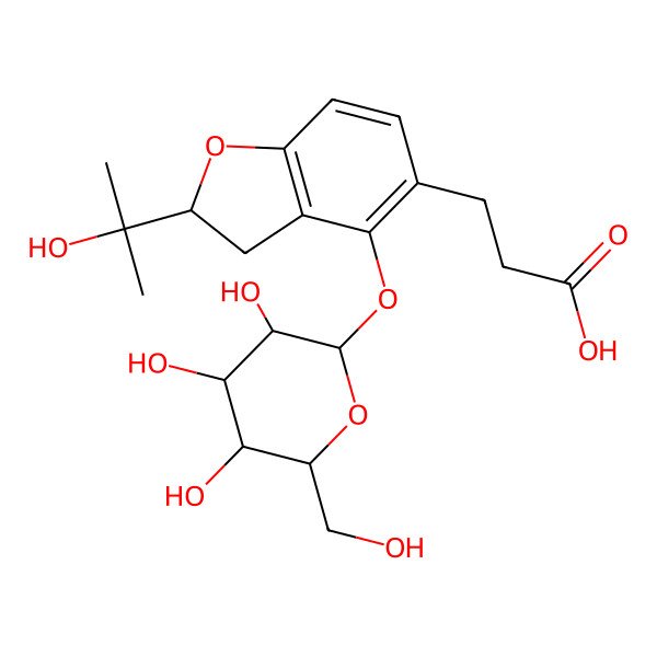 2D Structure of Hyuganoside II
