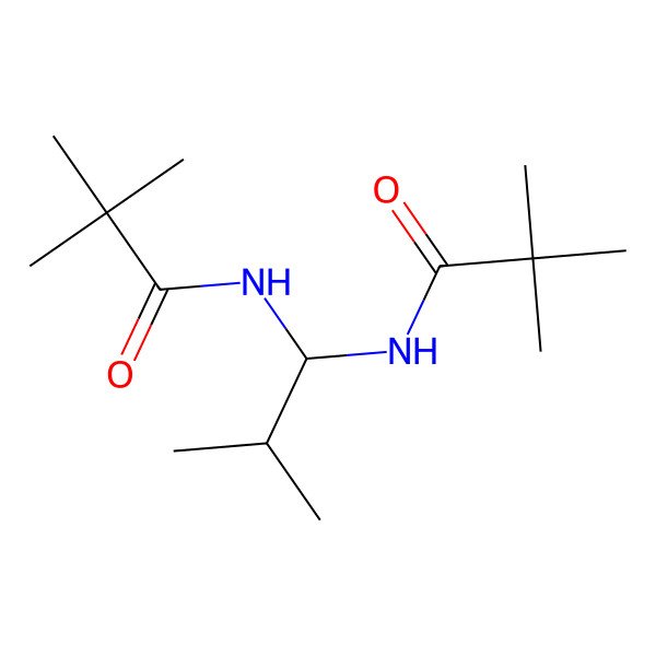 2D Structure of N-Isobutylidenedipivalamide 2D Structure of N-Isobutylidenedipivalamide
