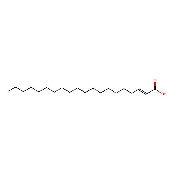 2D Structure of Icos-2-enoic acid