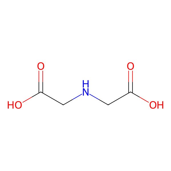 2D Structure of Iminodiacetic acid