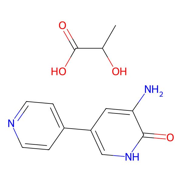 2D Structure of Inamrinone lactate