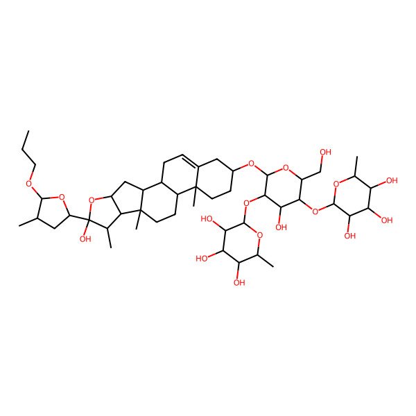 2D Structure of Indioside J