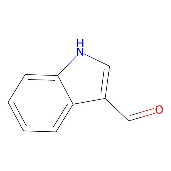 2D Structure of Indole-3-carboxaldehyde