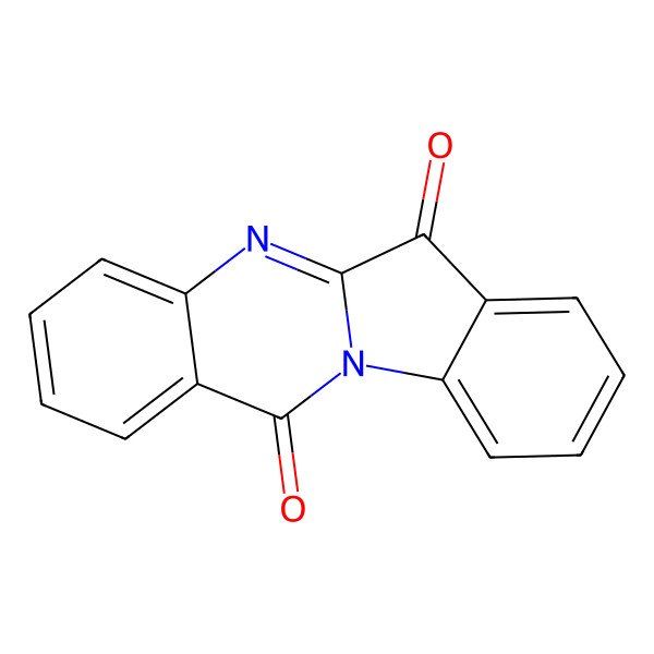 2D Structure of Indolo[2,1-b]quinazoline-6,12-dione