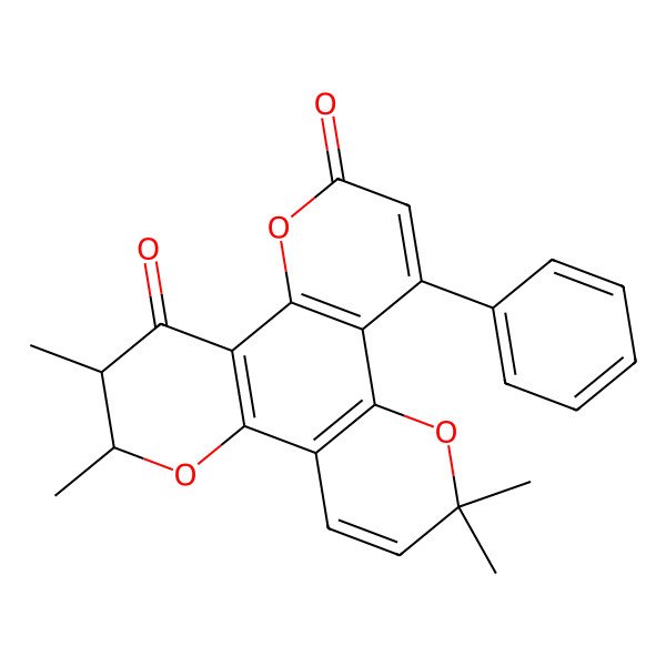 2D Structure of Inophyllum C