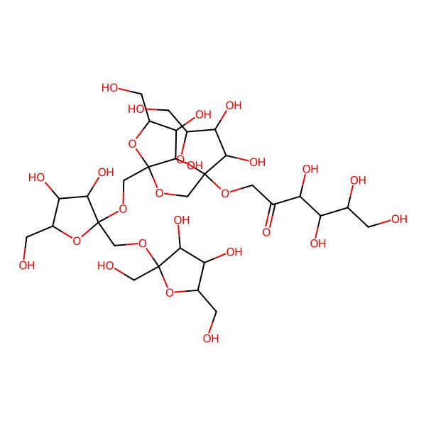 2D Structure of Inulopentaose 2D Structure of Inulopentaose