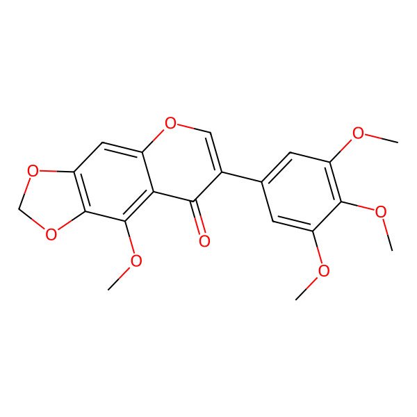 2D Structure of Irisflorentin 2D Structure of Irisflorentin