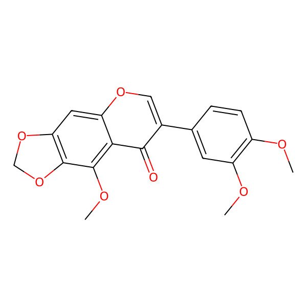 2D Structure of Iriskumaonin methyl ether