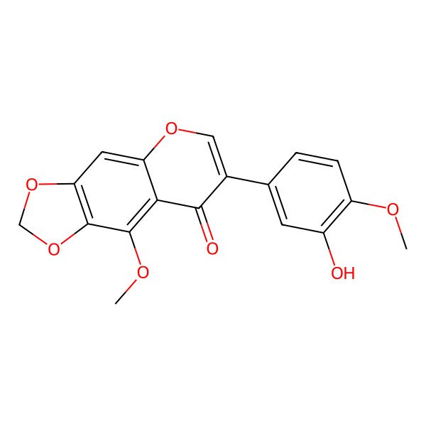 2D Structure of Iriskumaonin 2D Structure of Iriskumaonin