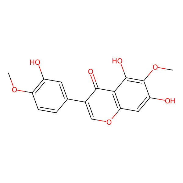 2D Structure of Iristectorigenin B 2D Structure of Iristectorigenin B
