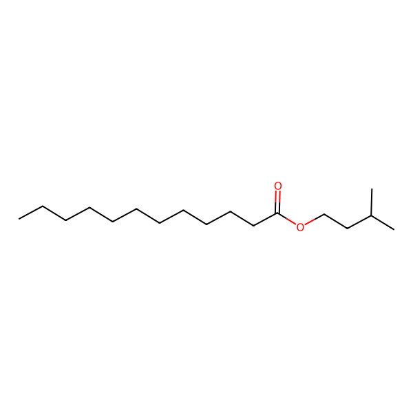 2D Structure of Isoamyl Laurate
