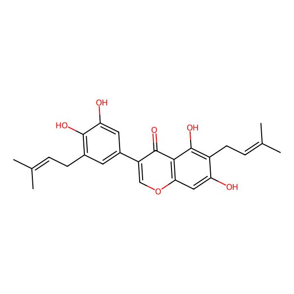2D Structure of Isoangustone A 2D Structure of Isoangustone A