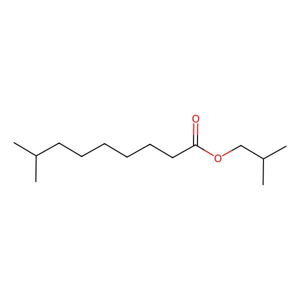 2D Structure of Isobutyl 8-methylnonanoate