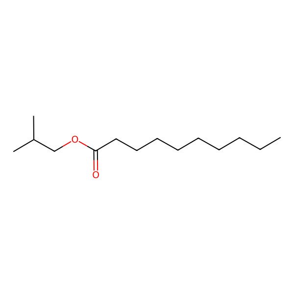 2D Structure of Isobutyl decanoate