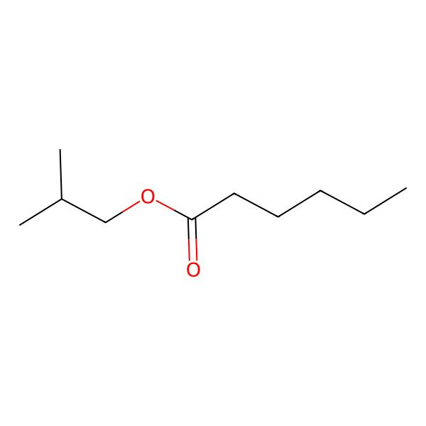 2D Structure of Isobutyl hexanoate