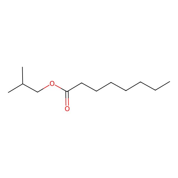 2D Structure of Isobutyl octanoate