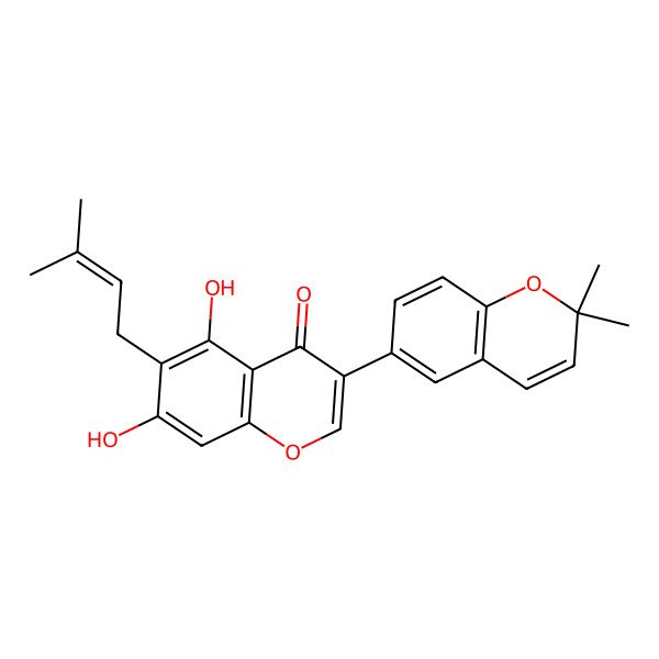 2D Structure of Isochandalone 2D Structure of Isochandalone