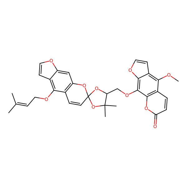2D Structure of Isodahuribirin A