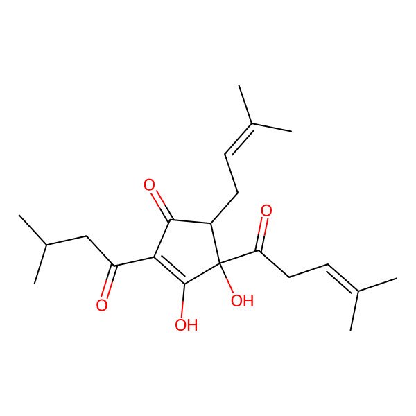 2D Structure of Isohumulone, cis-