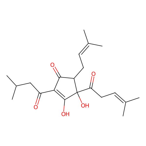 2D Structure of Isohumulone, trans-