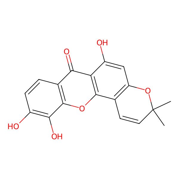 2D Structure of Isojacareubin 2D Structure of Isojacareubin