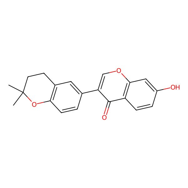 2D Structure of Isoneobavaisoflavone
