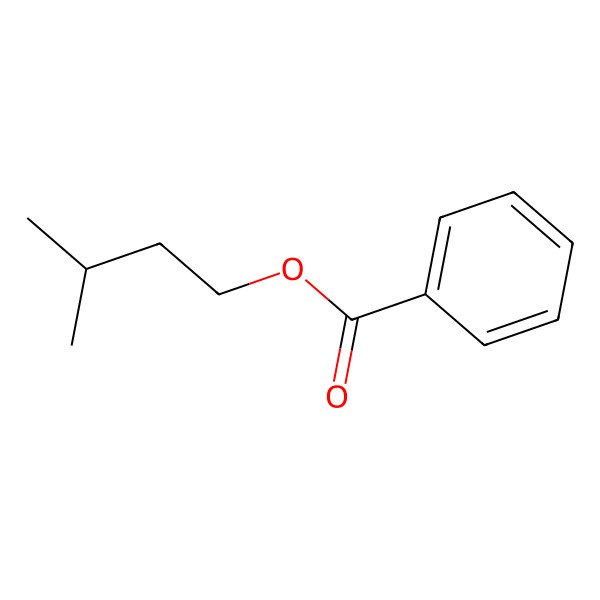 2D Structure of Isopentyl benzoate