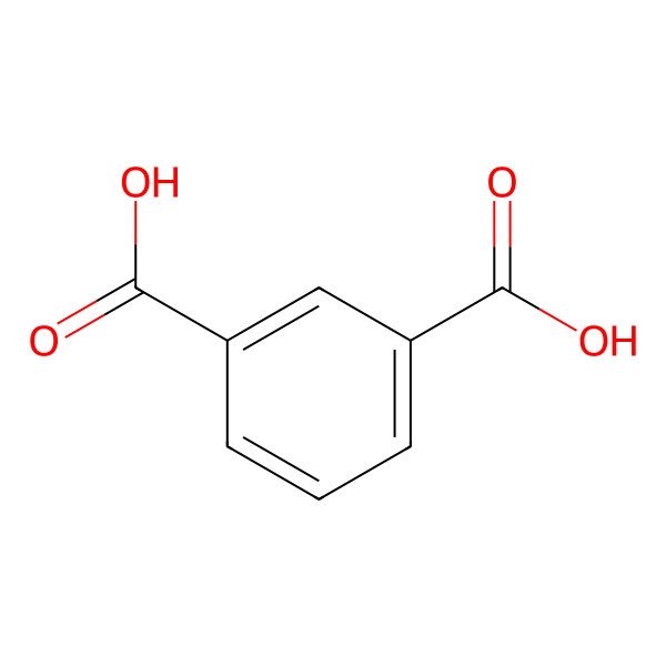 2D Structure of Isophthalic Acid