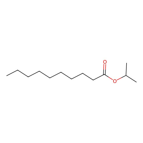 2D Structure of Isopropyl decanoate 2D Structure of Isopropyl decanoate