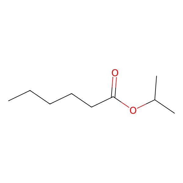 2D Structure of Isopropyl hexanoate