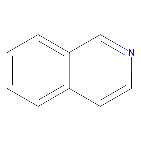 2D Structure of Isoquinoline