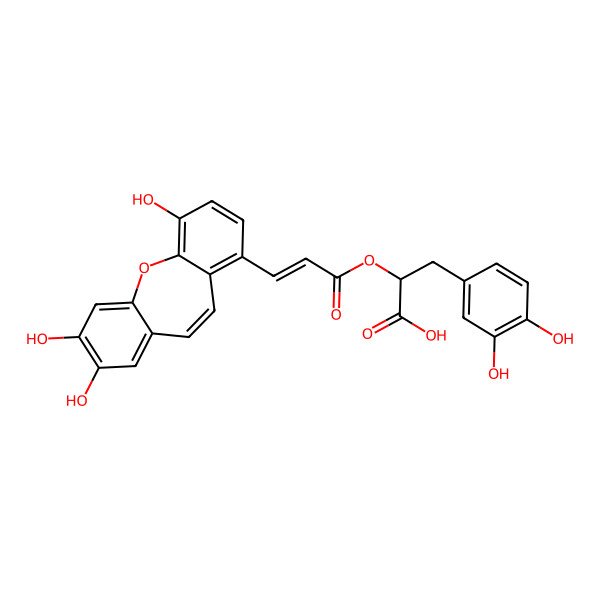 2D Structure of isosalvianolic acid C