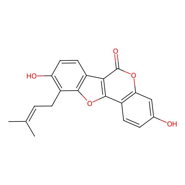 2D Structure of Isosojagol