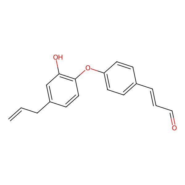 2D Structure of Isostrebluslignanaldehyde