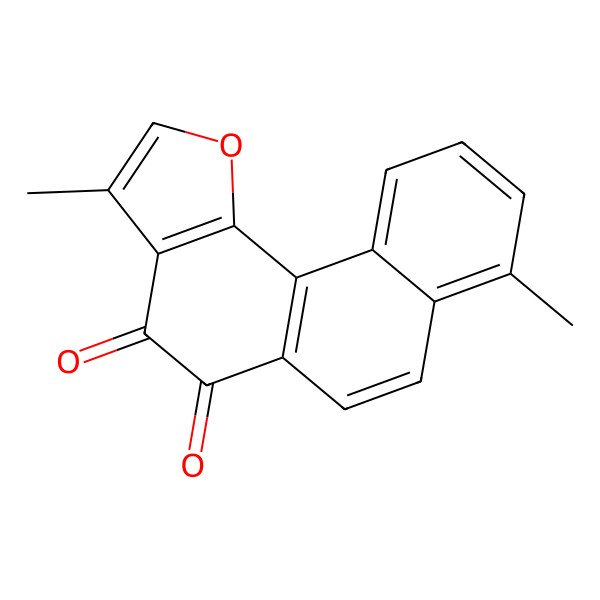 2D Structure of Isotanshinone Ii 2D Structure of Isotanshinone Ii