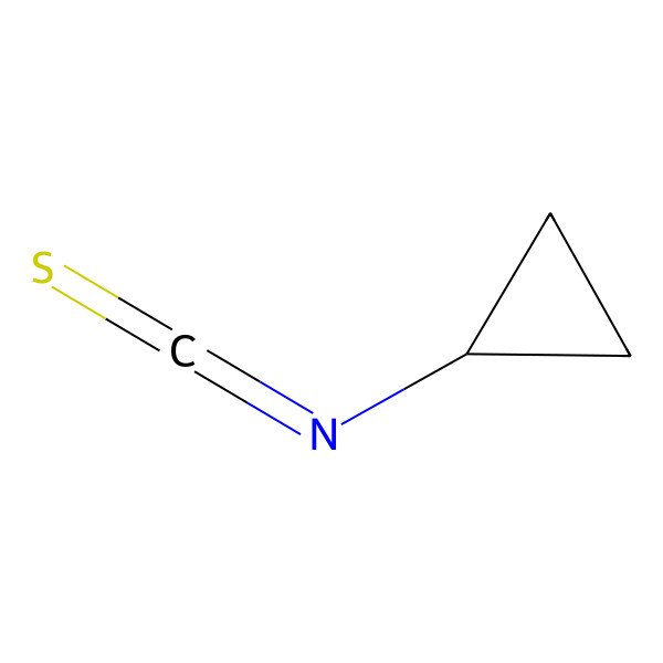 2D Structure of Isothiocyanatocyclopropane 2D Structure of Isothiocyanatocyclopropane