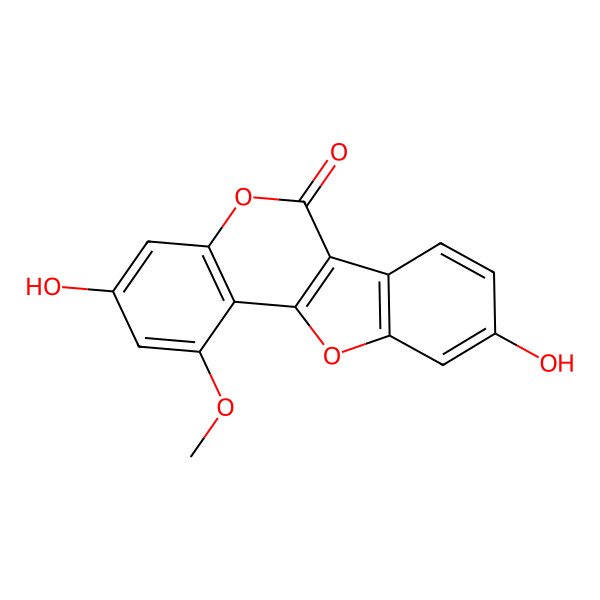 2D Structure of Isotrifoliol