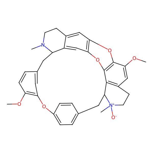 2D Structure of (8S,21S)-13,27-dimethoxy-7,22-dimethyl-22-oxido-15,29,31-trioxa-7-aza-22-azoniaoctacyclo[19.9.3.216,19.14,30.110,14.03,8.025,33.028,32]heptatriaconta-1(30),2,4(34),10(37),11,13,16,18,25,27,32,35-dodecaene