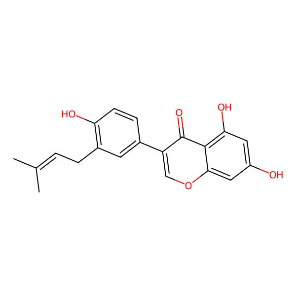2D Structure of Isowighteone
