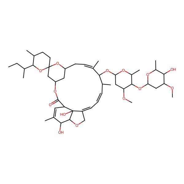 2D Structure of Ivermectin B1a