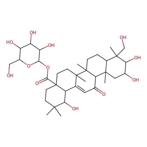 2D Structure of Ivorenoside C