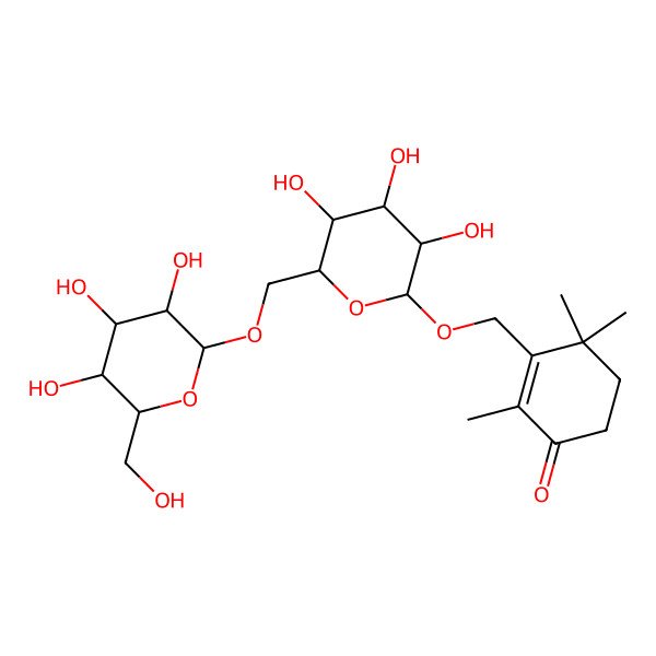 2D Structure of Jasminoside I 2D Structure of Jasminoside I
