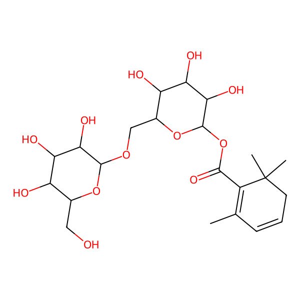 2D Structure of jasminoside R 2D Structure of jasminoside R