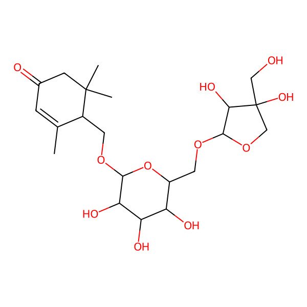 2D Structure of Jasminoside T