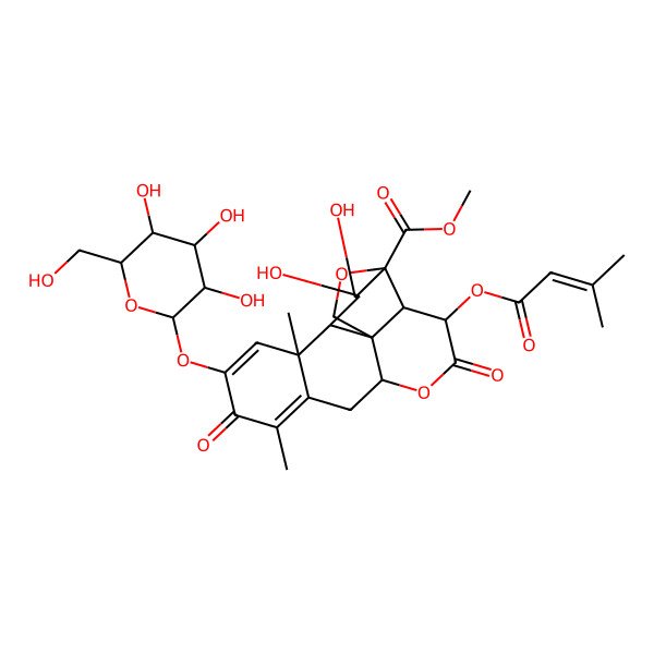 2D Structure of Javanicoside C